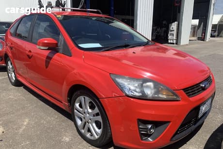 Red 2011 Ford Focus Hatchback Zetec