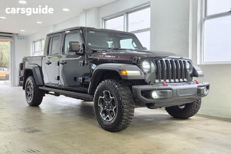 Black 2023 Jeep Gladiator Dual Cab Utility Rubicon (4X4)
