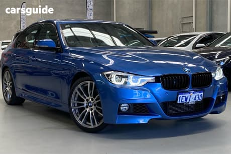 Blue 2015 BMW 318I Sedan Sport Line