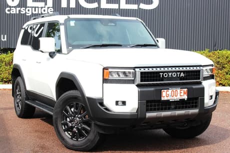 White 2024 Toyota Landcruiser Prado Wagon Gxl