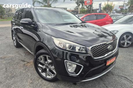Black 2015 Kia Sorento Wagon Platinum (4X4)