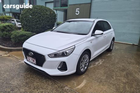 White 2019 Hyundai I30 Hatchback Go