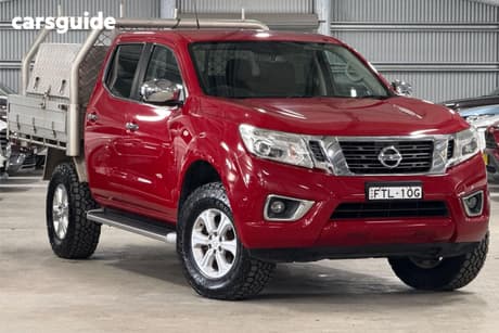 Red 2018 Nissan Navara Dual Cab Utility St (4X4)