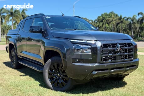 Grey 2025 Mitsubishi Triton Double Cab Pick Up Gsr (4X4)