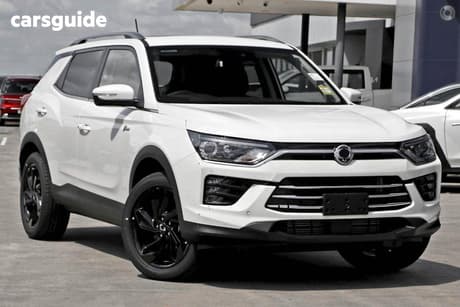 White 2024 Ssangyong Korando Wagon Ultimate Ltd