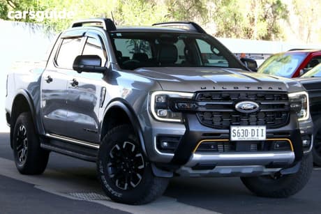 Silver 2023 Ford Ranger Double Cab Pick Up Wildtrak X 2.0 (4X4)