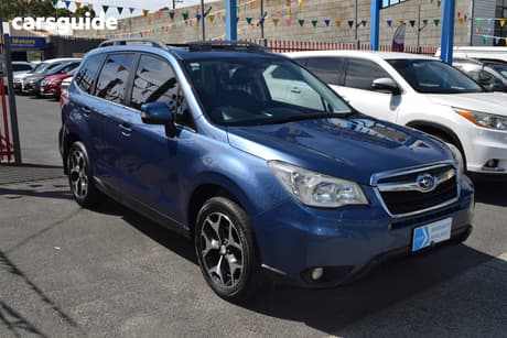 Blue 2013 Subaru Forester Wagon 2.5I-S