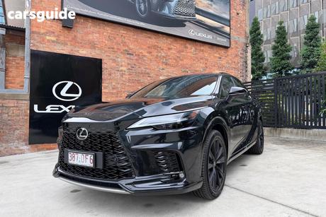 Black 2025 Lexus RX500H Wagon F Sport Performance Hybrid