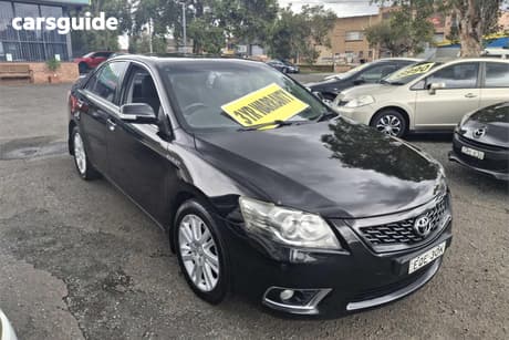 Black 2011 Toyota Aurion Sedan At-X