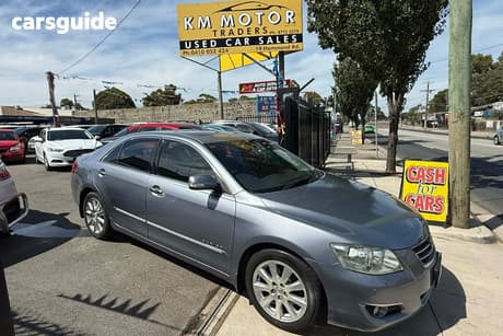 Grey 2008 Toyota Aurion Sedan Presara