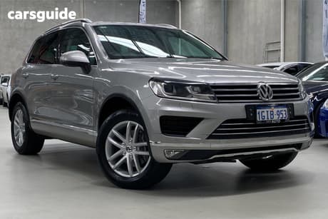 Silver 2017 Volkswagen Touareg Wagon 150 Tdi Element