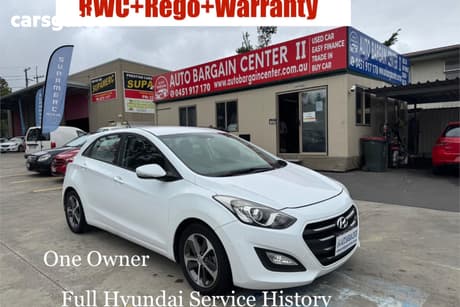 White 2016 Hyundai I30 Hatchback Active X