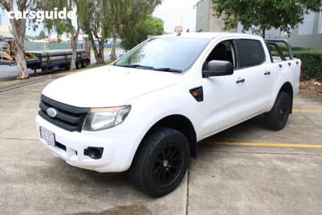 White 2011 Ford Ranger Crew Cab Pickup Xl 2.2 Hi-Rider (4X2)