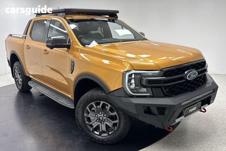 Yellow 2023 Ford Ranger Double Cab Pick Up Wildtrak 2.0 (4X4)
