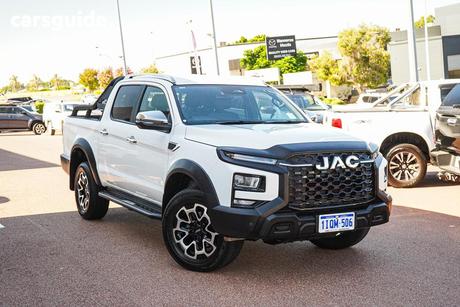 White 2024 JAC T9 UTE Dual Cab Pick-up Haven (4X4)