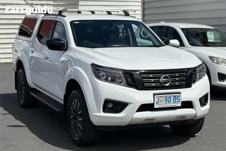 White 2020 Nissan Navara Dual Cab Pick-up St (4X4)