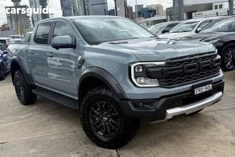 Grey 2025 Ford Ranger Double Cab Pick Up Raptor 3.0 (4X4)