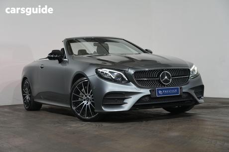 Grey 2020 Mercedes-Benz E450 Cabriolet 4Matic