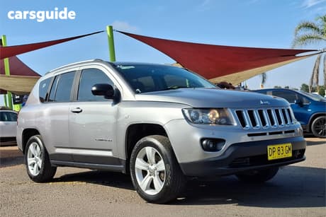Silver 2015 Jeep Compass Wagon Sport (4X2)