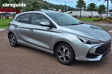 Silver 2025 MG MG3 Hatchback Essence