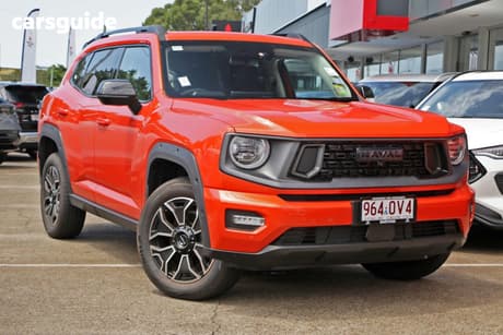 Orange 2025 GWM Haval H7 SUV VANTA HYBRID F
