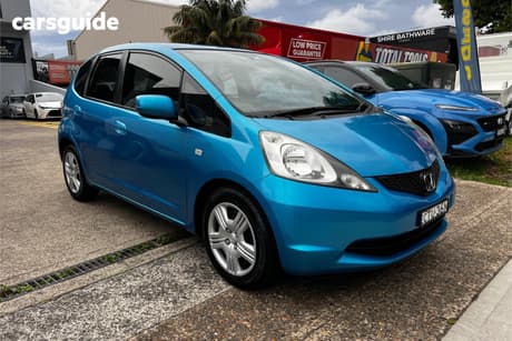 Blue 2009 Honda Jazz Hatchback Vti