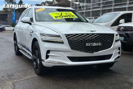 White 2021 Genesis GV80 Wagon 3.5T Awd