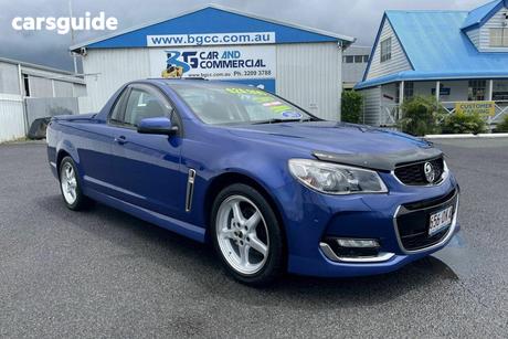 Blue 2015 Holden Commodore Ute Ute Tray SV6