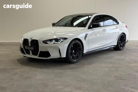 White 2023 BMW M3 Sedan Competition