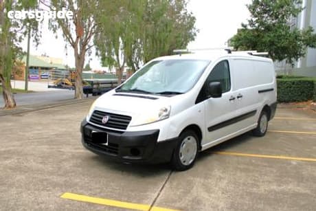 White 2015 Fiat Scudo Van Lwb