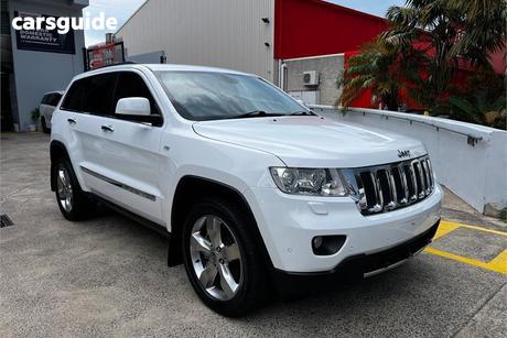 White 2012 Jeep Grand Cherokee Wagon Limited (4X4)