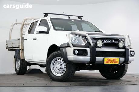 White 2019 Isuzu D-MAX Crew Cab Chassis Sx Hi-Ride (4X2)