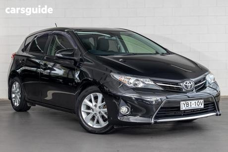 Black 2013 Toyota Corolla Hatchback Ascent Sport