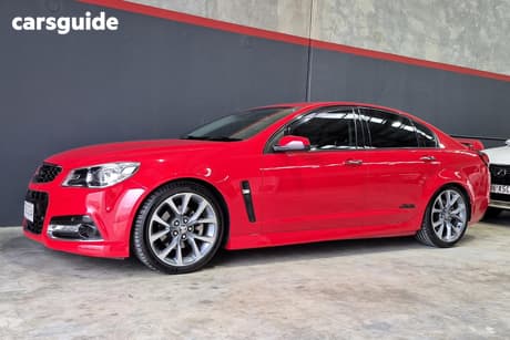Red 2013 Holden Commodore Sedan Ss-V