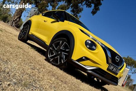 Yellow 2024 Nissan Juke Hatchback Ti