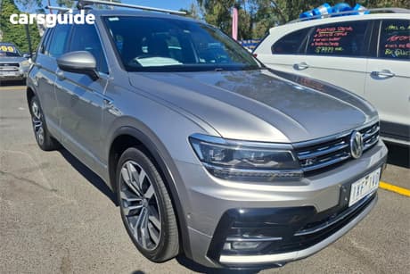 Silver 2018 Volkswagen Tiguan Wagon 162 Tsi Highline