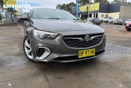 Grey 2018 Holden Commodore Liftback Rs-V