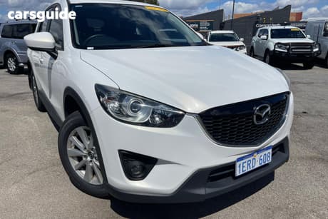 White 2014 Mazda CX-5 Wagon Maxx Sport (4X4)
