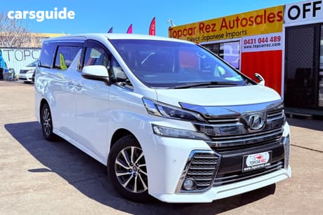 2016 Toyota Vellfire Wagon