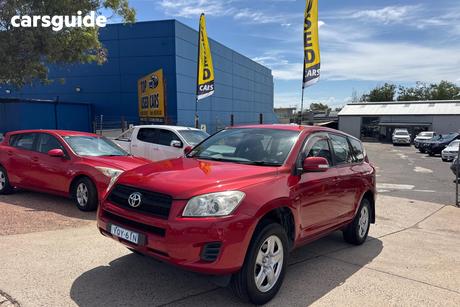 Red 2010 Toyota RAV4 Wagon Cv (2Wd)