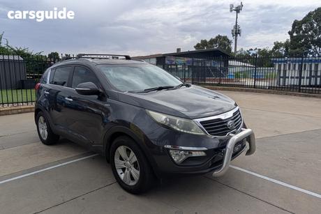 Grey 2014 Kia Sportage Wagon Platinum (Awd)