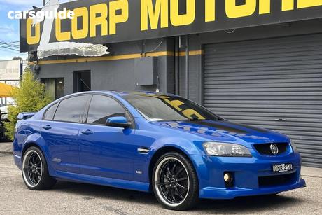 Blue 2009 Holden Commodore Sedan Ss-V