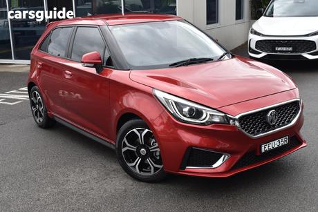 Red 2020 MG MG3 Hatchback Excite (With Navigation)