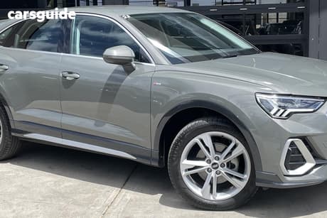 Grey 2021 Audi Q3 Sportback 35 Tfsi S Line