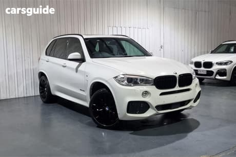 White 2016 BMW X5 Wagon Xdrive 30D