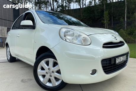 White 2013 Nissan Micra Hatchback Ti