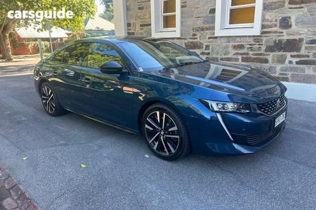 Blue 2020 Peugeot 508 Fastback Gt