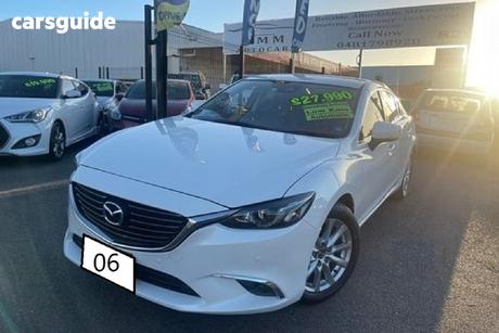 White 2018 Mazda 6 Sedan Touring