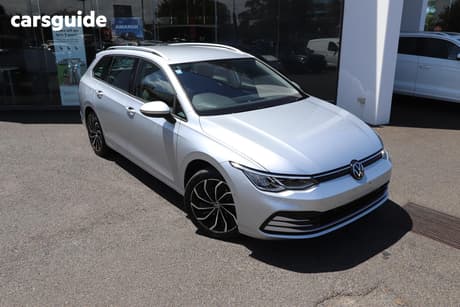 Silver 2022 Volkswagen Golf Wagon 110Tsi Life