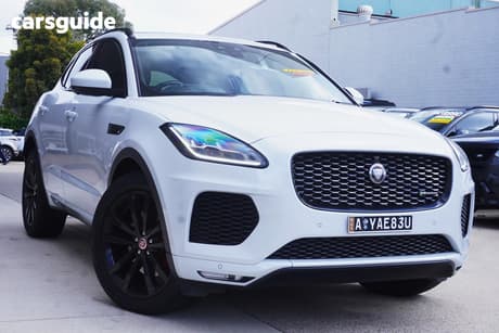 White 2020 Jaguar E-Pace Wagon P250 Chequered Flg Awd (183Kw)